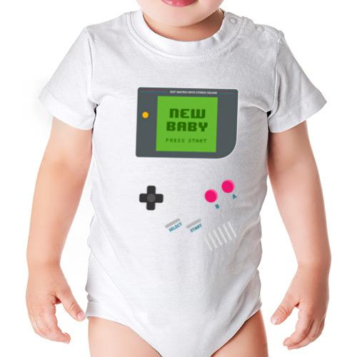 Levántate colgante Corroer Body bebé gamer Game Boy | Frikinow