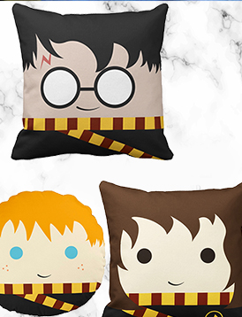 cojines harry potter