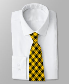 corbata amarilla