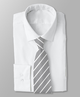 corbata gris