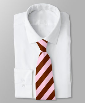 corbata rosa